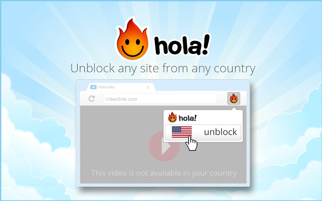 Zmena IP adresy Unlimited Free VPN - Hola