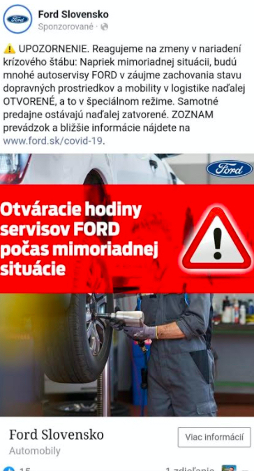 ford korona covid19