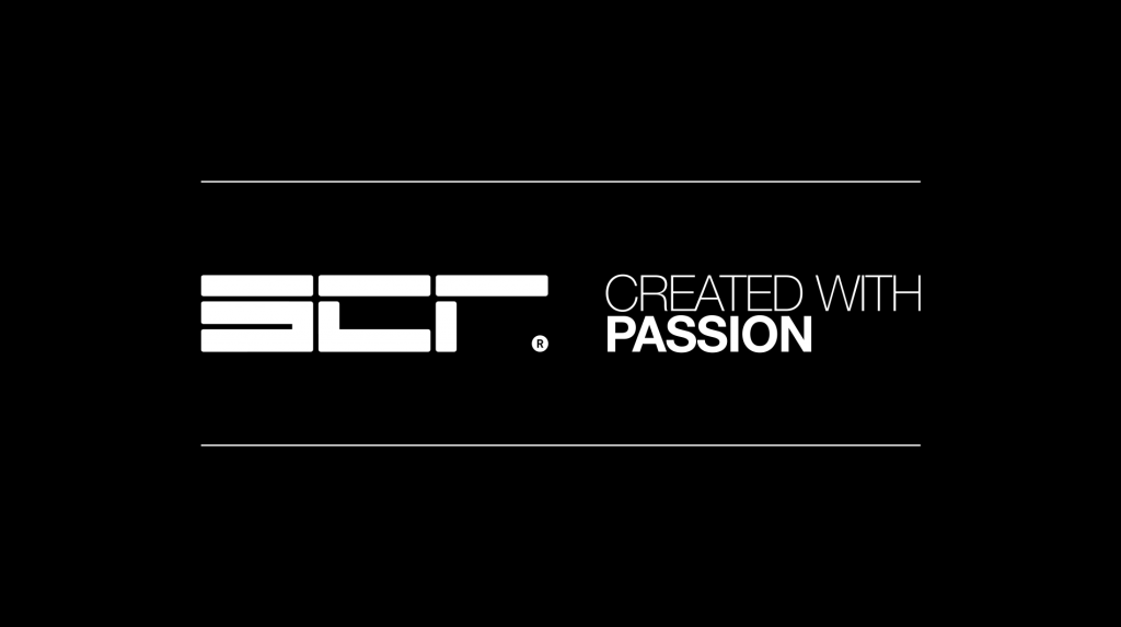 Logo SCR Created with passion