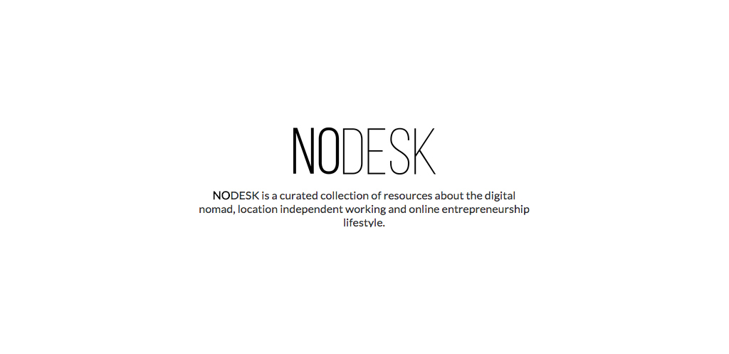 NoDesk - ilustračný obrázok